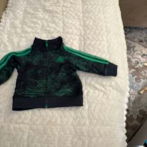 Adidas Baby 3 months  Gray and Neon Green zip Jacket
